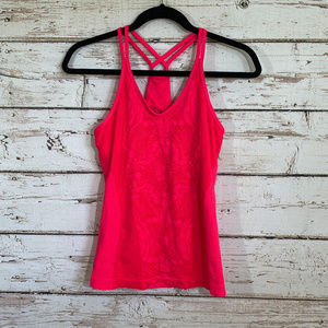 Zella Pink built in workout top